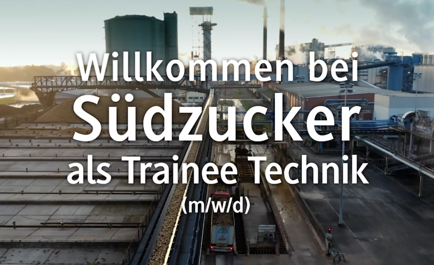 Working at Südzucker as Technical Trainee